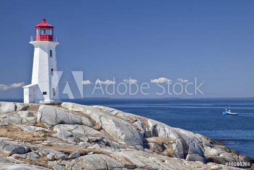 Afbeeldingen van Peggys Cove lighthouse Nova Scotia Canada